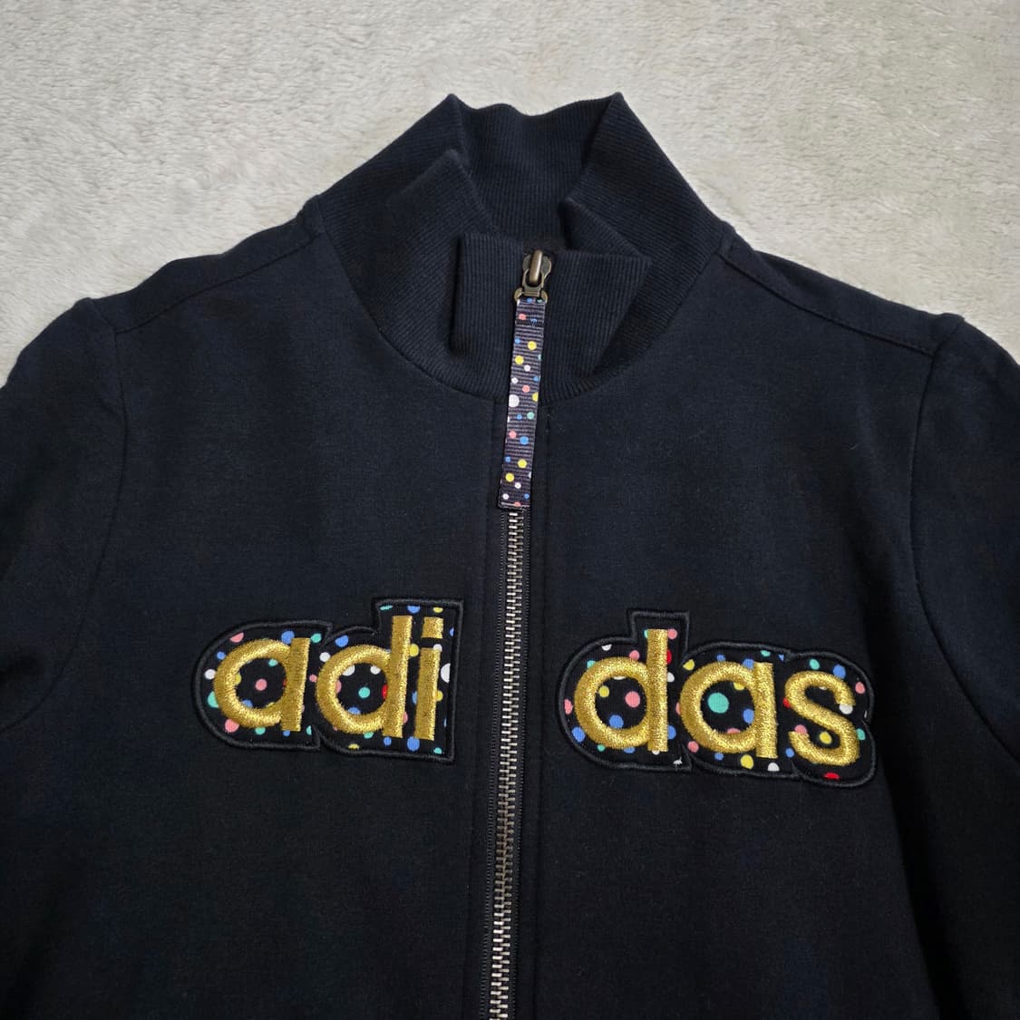 (XS)여성 아디다스 빈티지 도트 트랙잡 자켓 상품이미지2