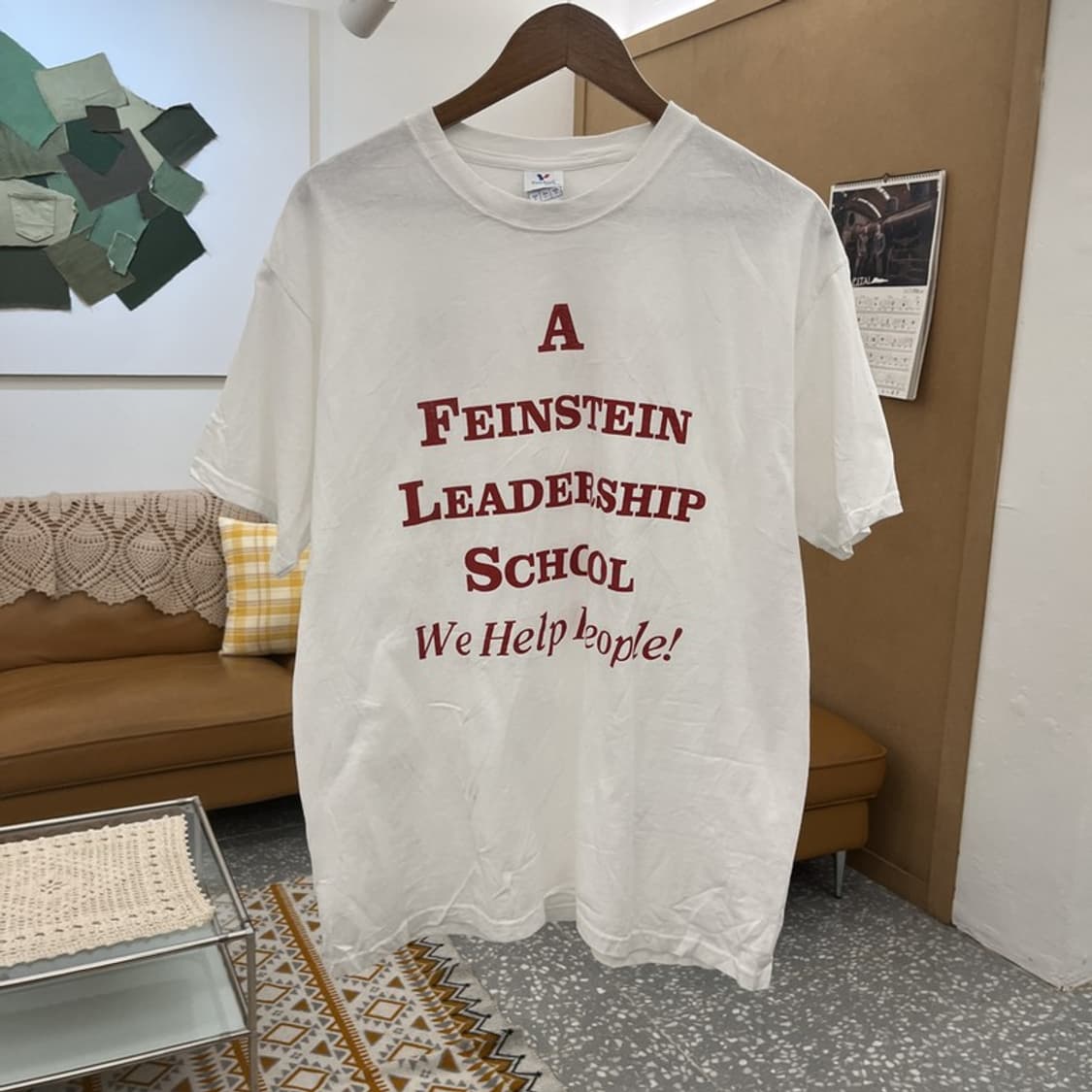 빈티지 멕시코 캐주얼 레터링 오버핏 반팔티 L C10626 상품이미지3