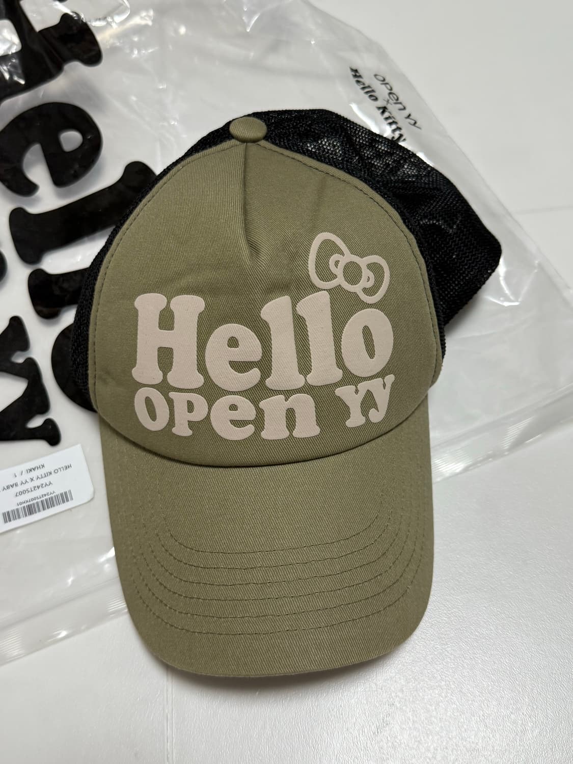 새상품 오픈와이와이 키티모자  상품이미지4