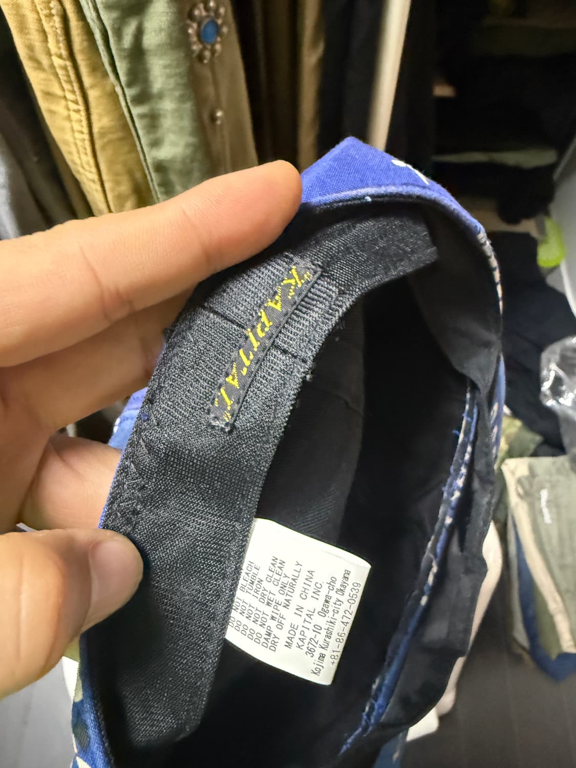 Kapital 캐피탈 반다나 모자 상품이미지6