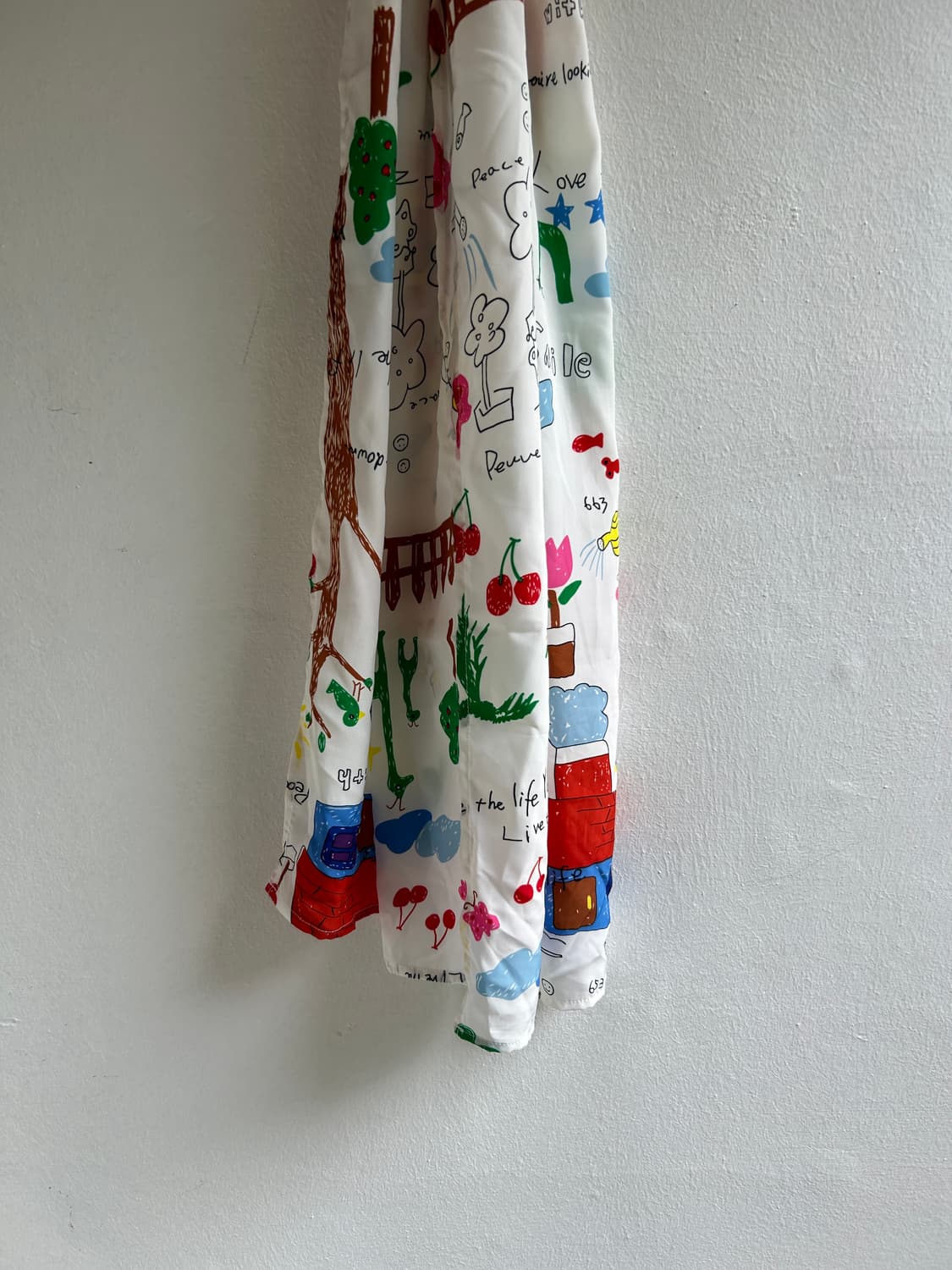 그림 스카프  상품이미지2