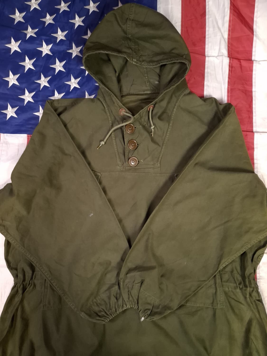 오리지날 40's WW2 산악 M43 아노락 파카 상품이미지2