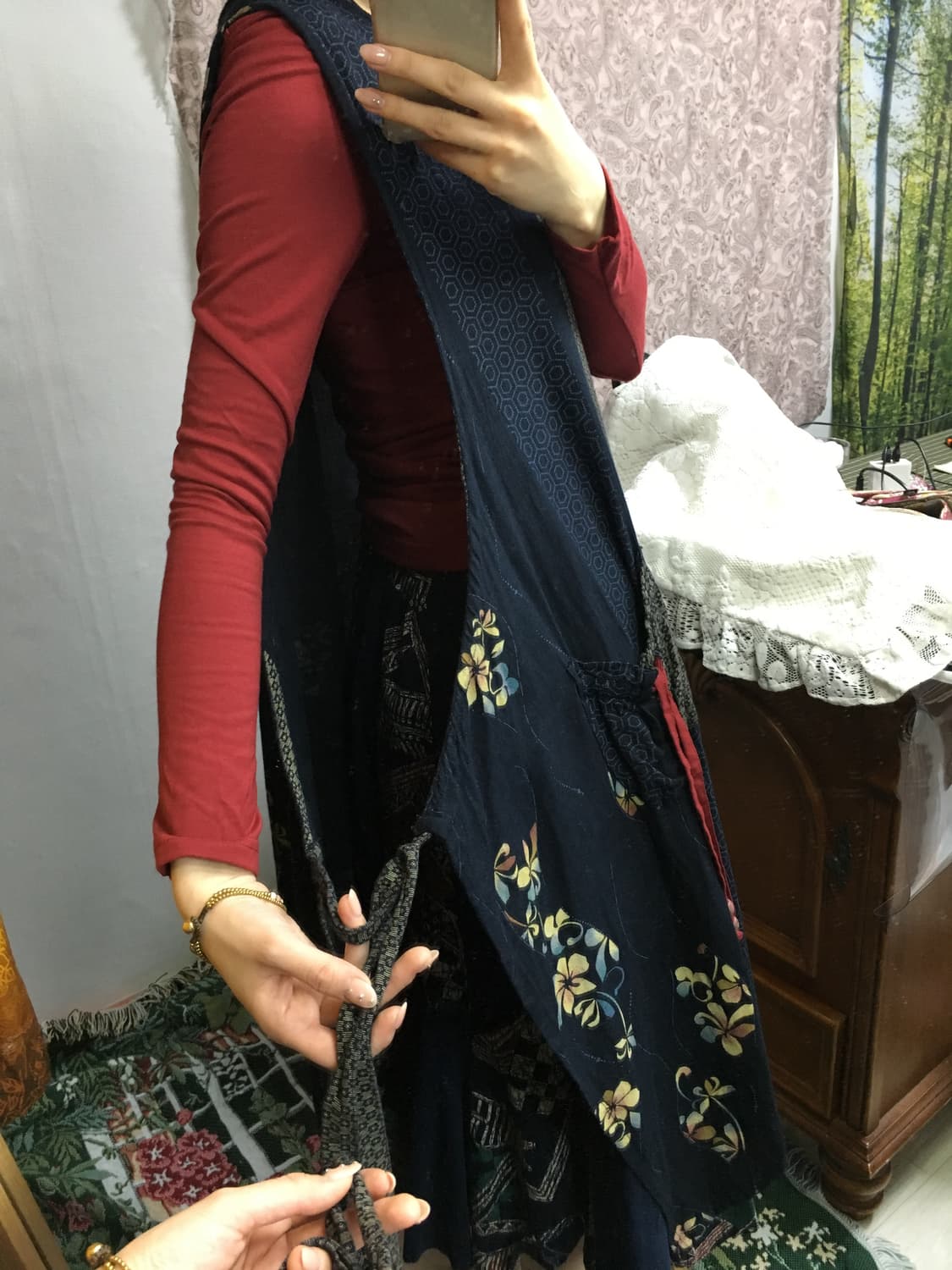 투웨이 히피 보헤미안 원피스 상품이미지2