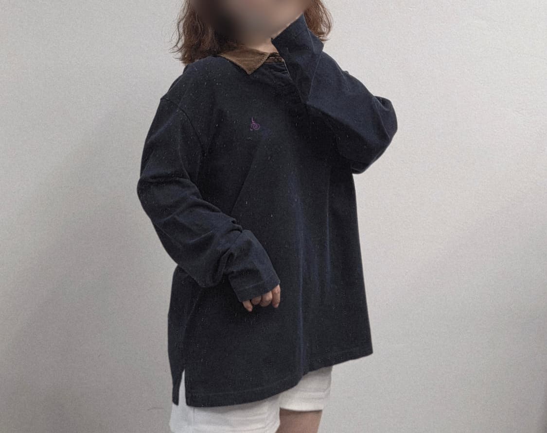 [프립]빈폴 골덴카라 긴팔티 네이비 상품이미지2