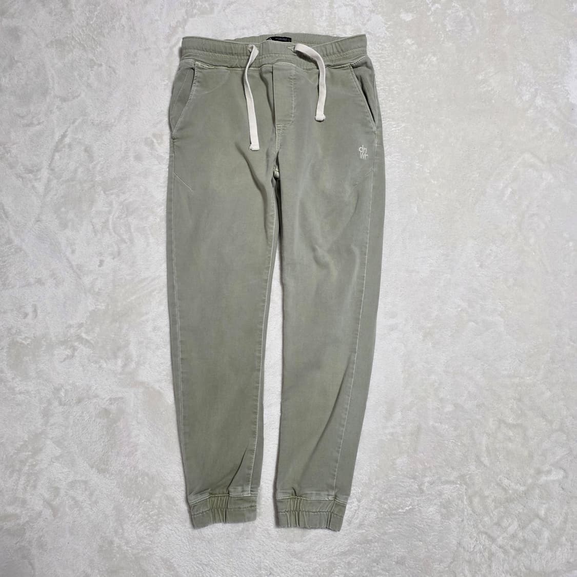 (M)자라 dnwr 가먼트다잉 조거팬츠 상품이미지1