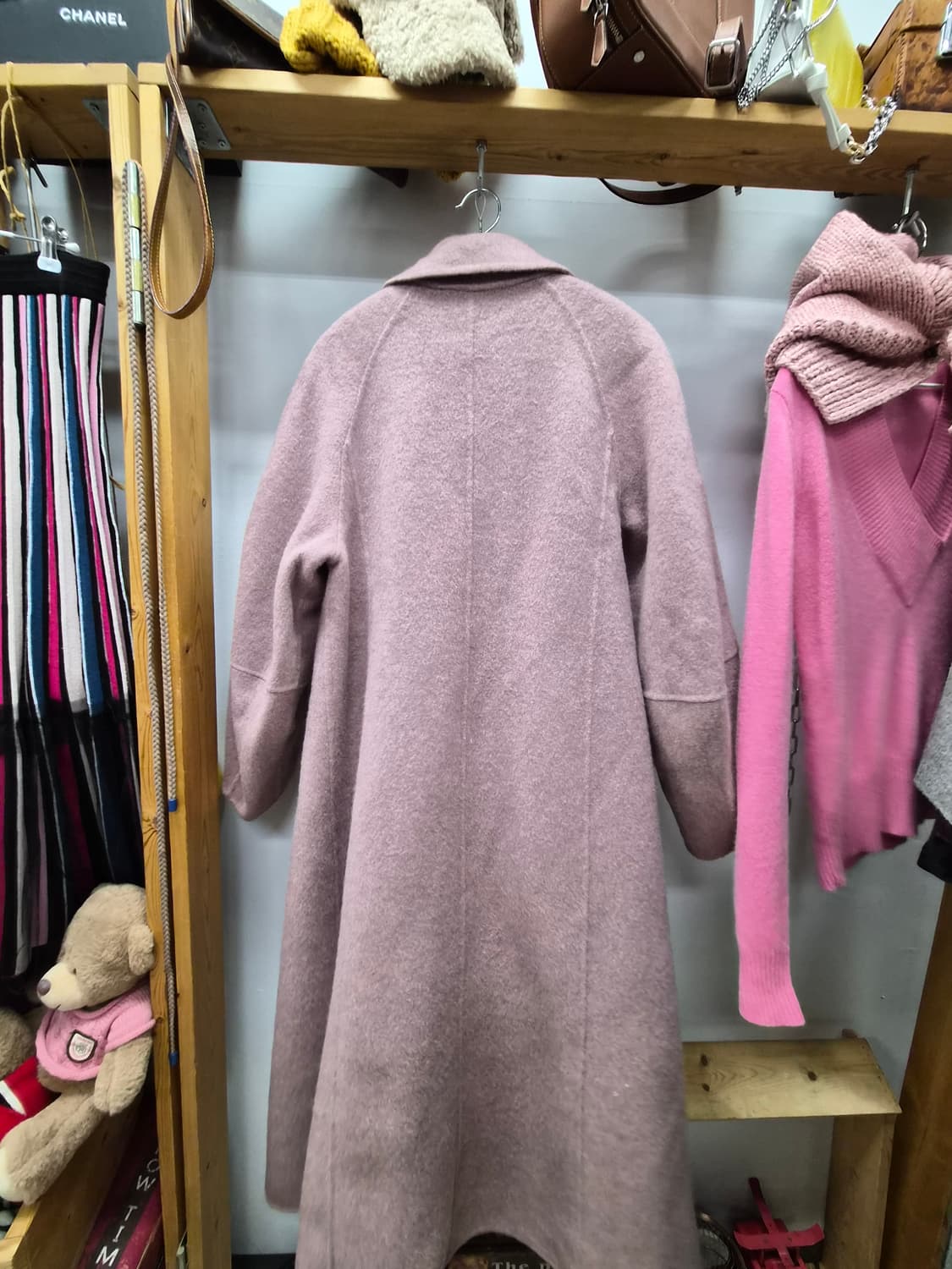 지고트 캐시미어 벌룬 입체 핸드메이드 롱코트 상품이미지8