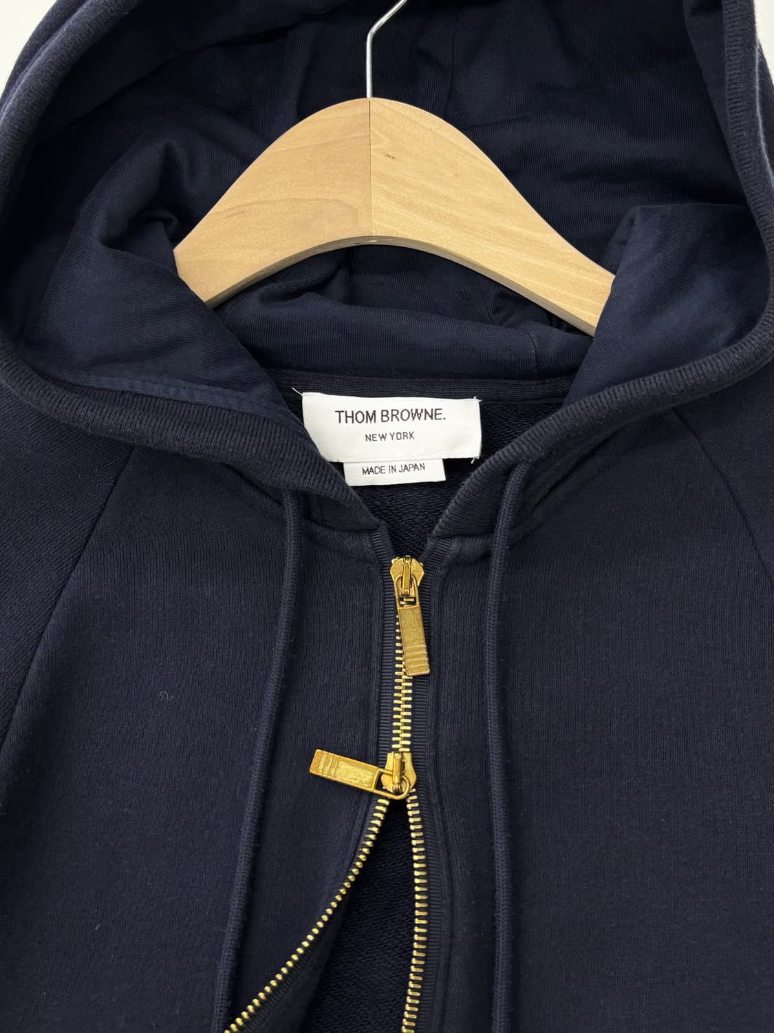 Thom Browne 톰브라운 네이비 후드집업 상품이미지4
