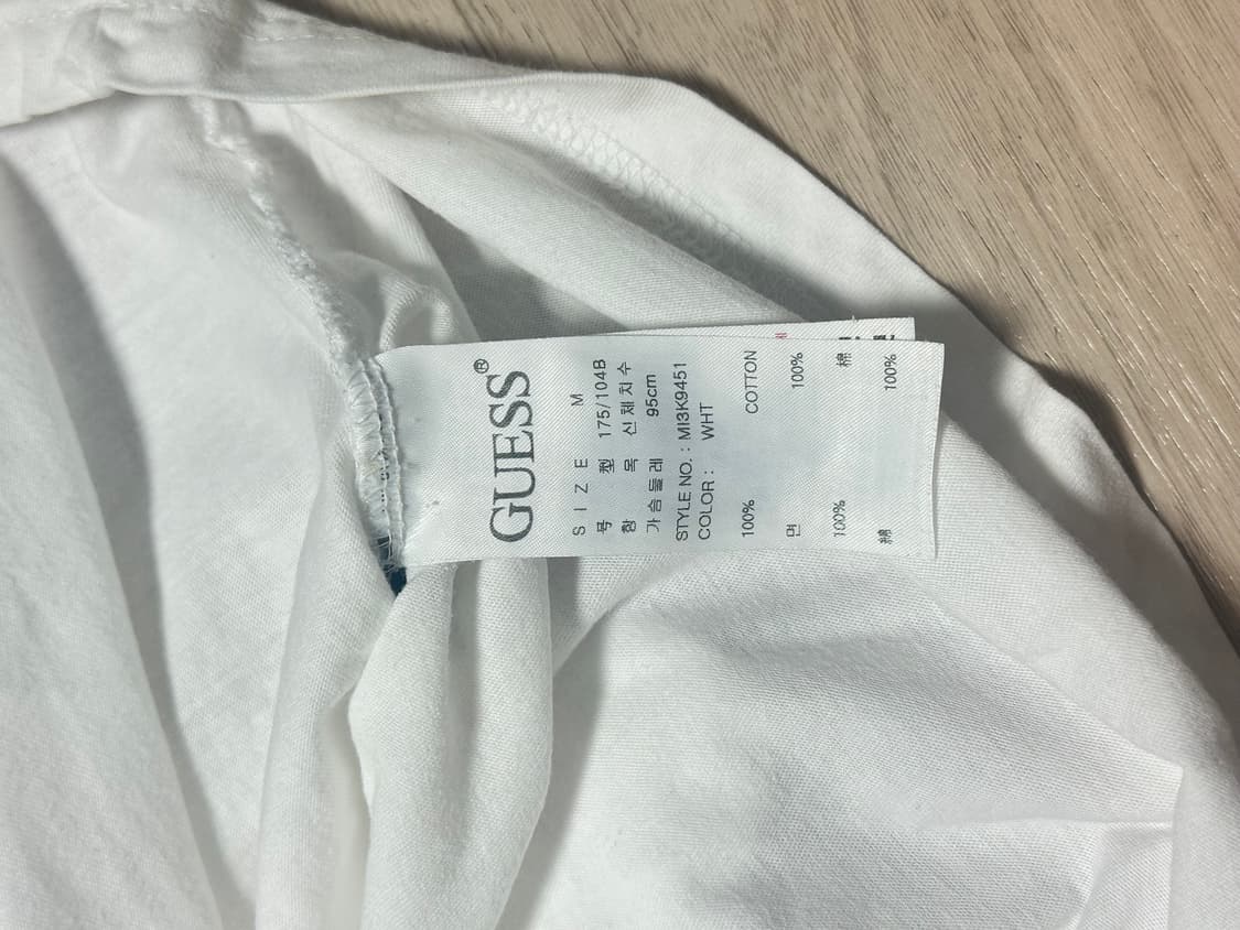 게스 롱슬리브 긴팔 m 상품이미지2