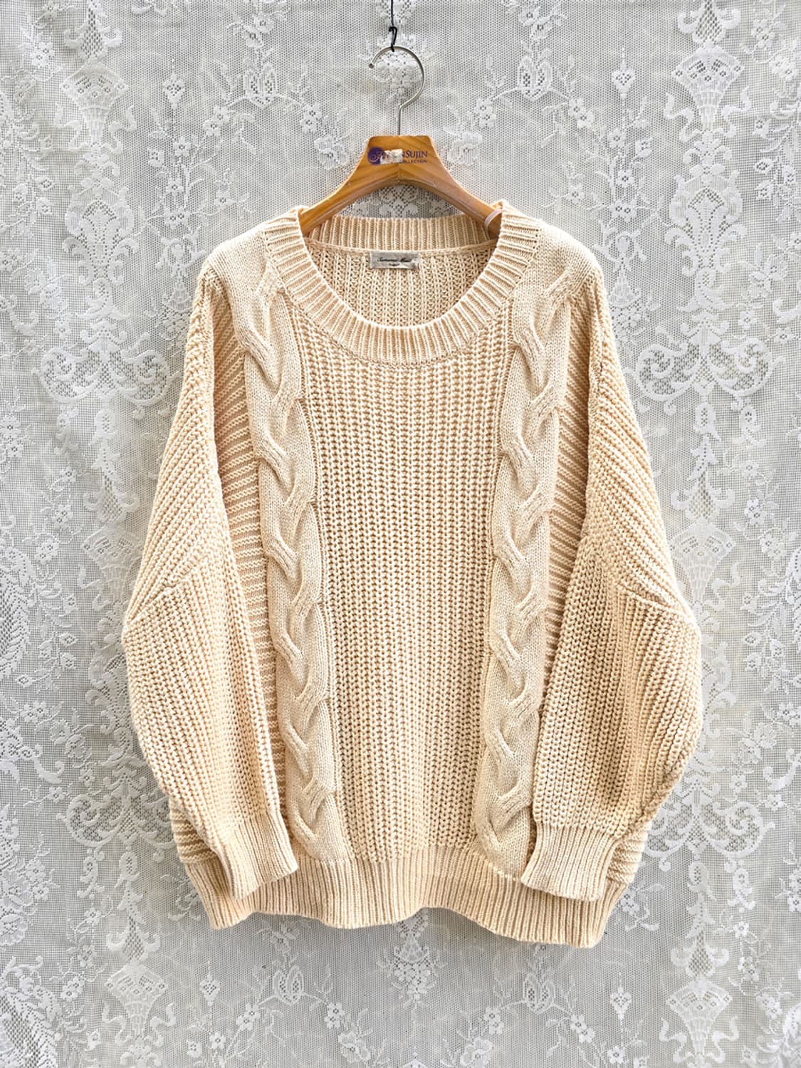 사만사 모스 2 케이블 니트 상품이미지2