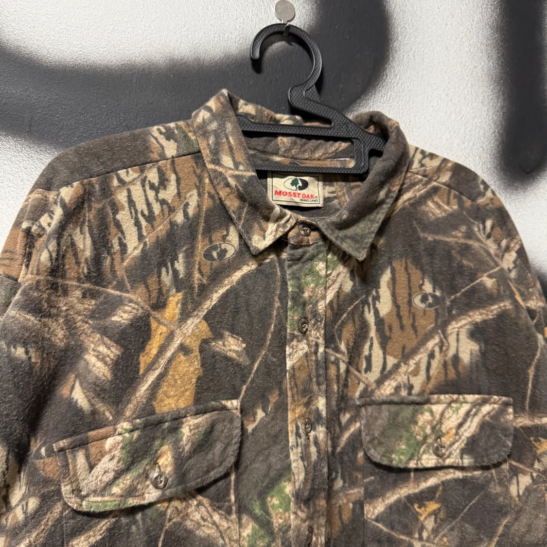 Mossy Oak 모시오크 USA 빅사이즈 리얼트리 카모 긴팔 셔츠 상품이미지3