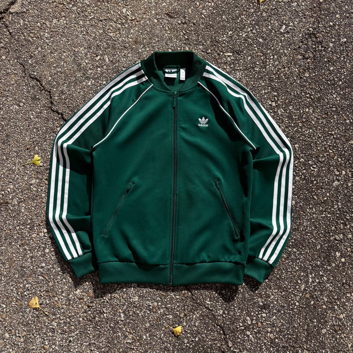 아디다스 신형 슈퍼스타 그린컬러 트랙탑 져지 상품이미지1