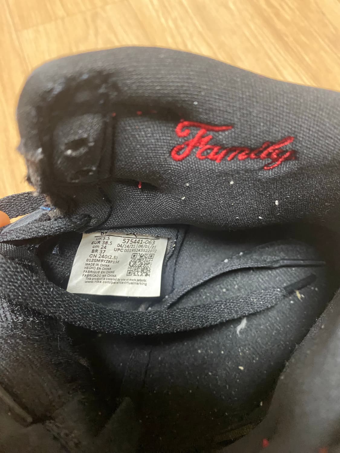 조던1 레트로 하이 og 페이턴트 브레드 상품이미지3