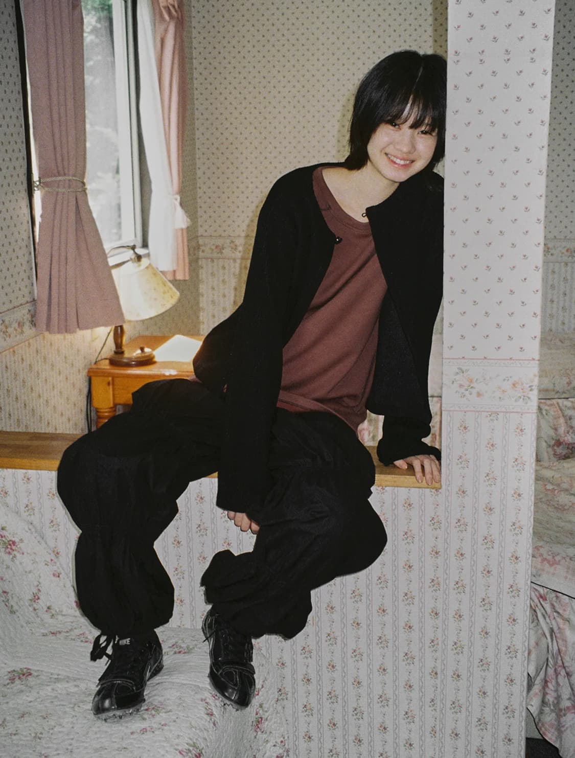 페스토 가디건 블랙 상품이미지1