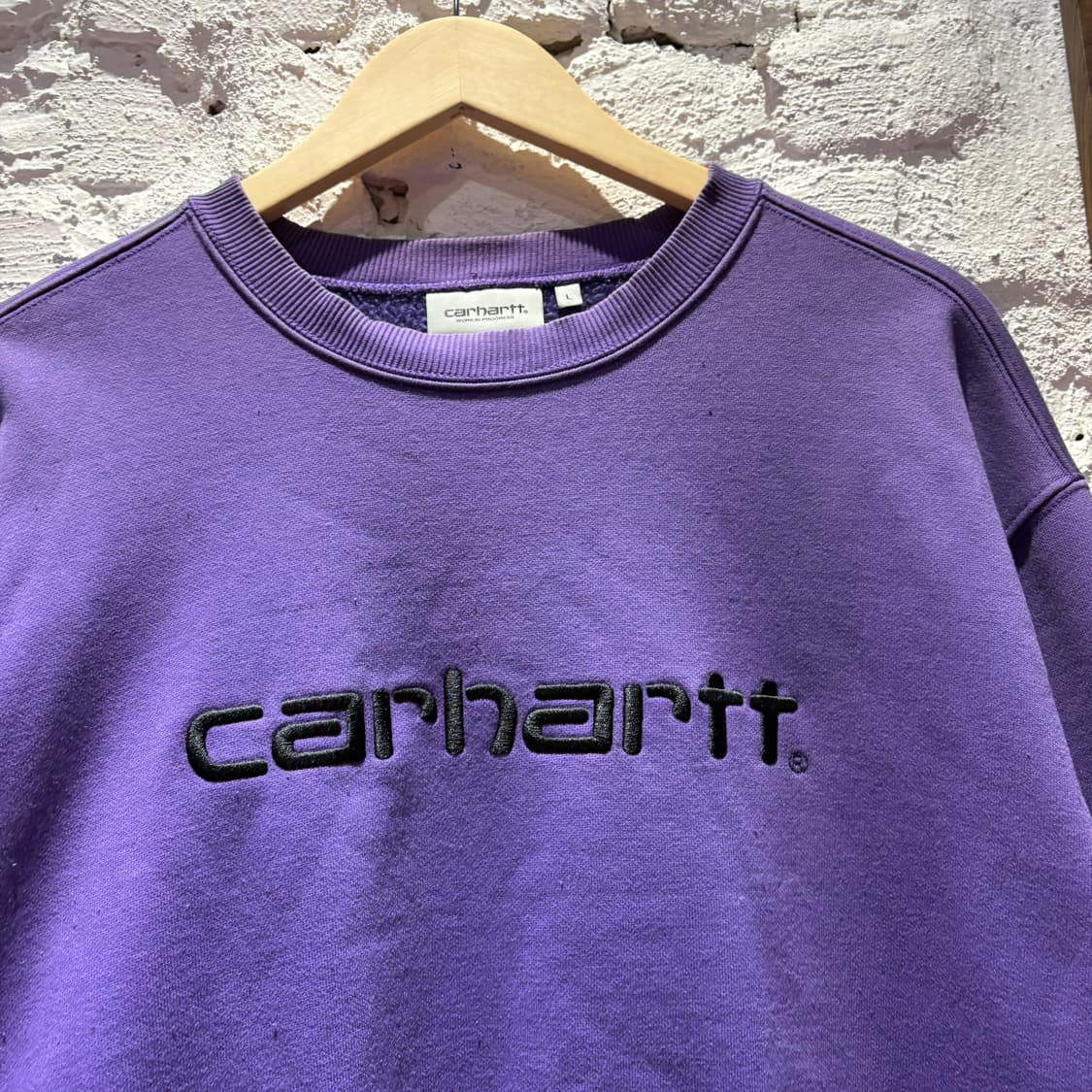 칼하트 윕 퍼플 맨투맨 상품이미지3