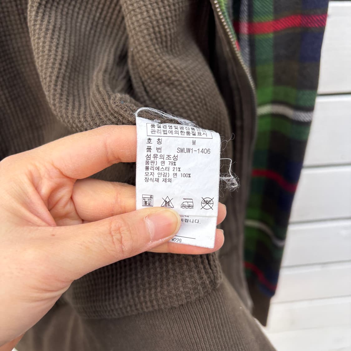 Polo 폴로 체크 후드집업 상품이미지10