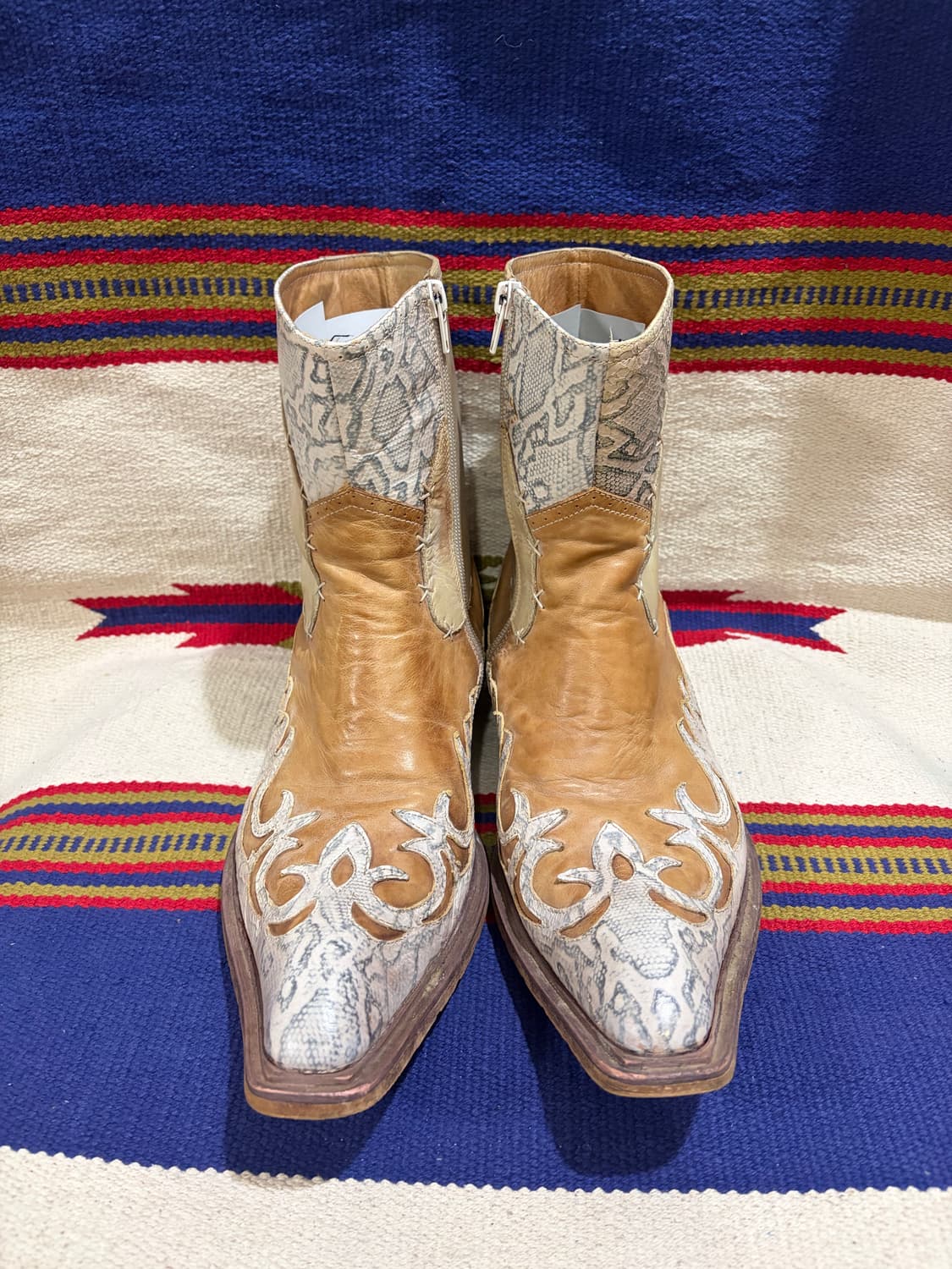 Red Cover western boot / 레드커버 파이톤 웨스턴 부츠 상품이미지4