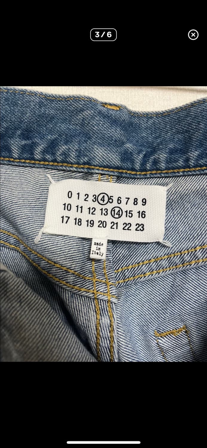 (30)마르지엘라 백스티치 데님 상품이미지3