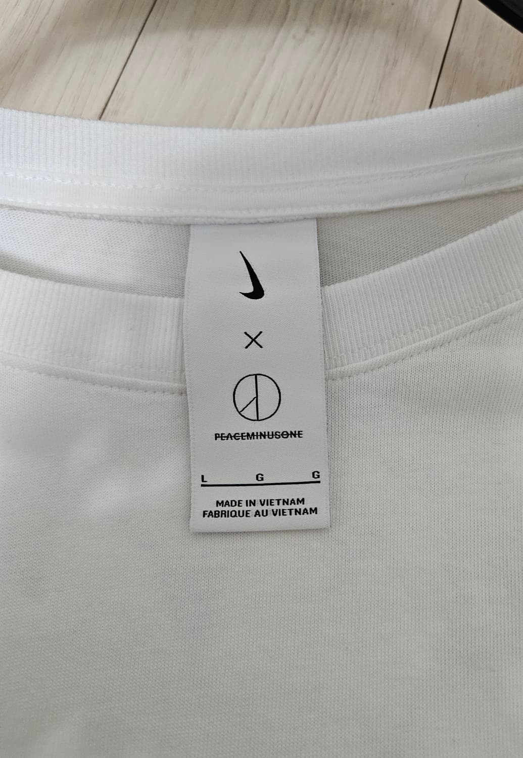 나이키 x 피스마이너스원 롱슬리브 티셔츠 화이트 (DR0098-100)L 상품이미지5