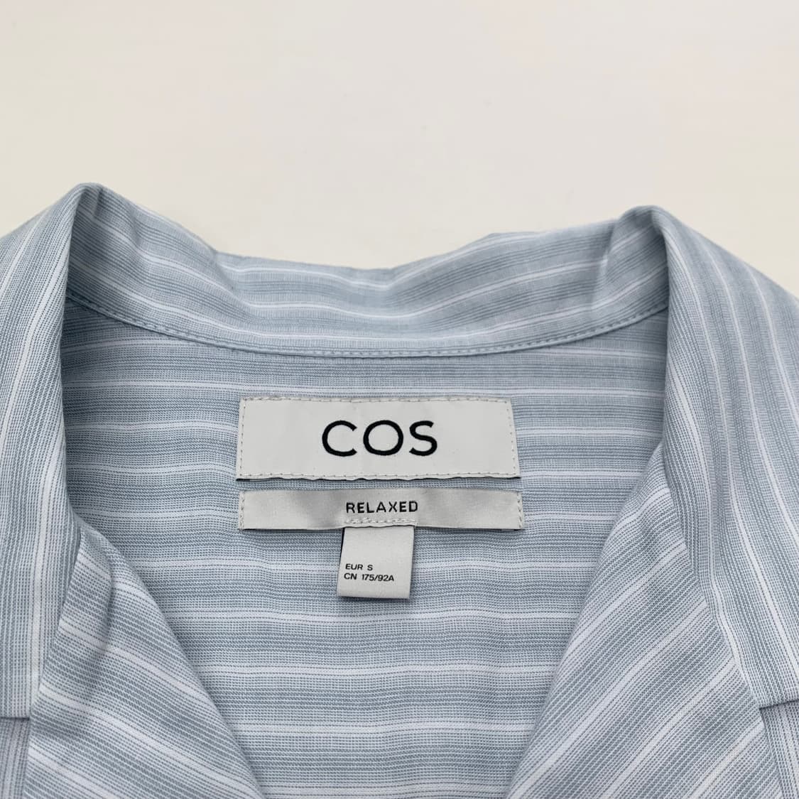 COS 코스 스트라이프 반팔 셔츠 (S) 상품이미지3