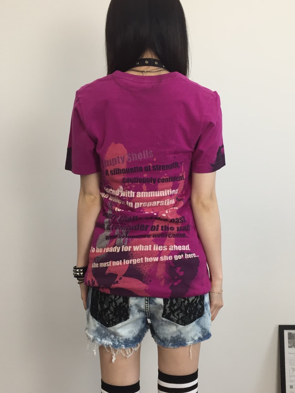 Jpn Y2K Punk Aesthetic Graphic Tee 상품이미지3