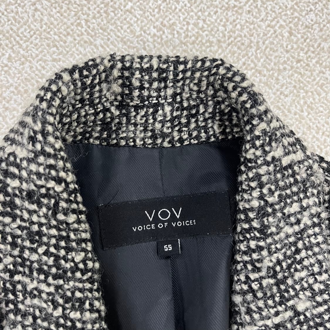 55 보이스오브보이스 트위드 더블 자켓 0220M 상품이미지2