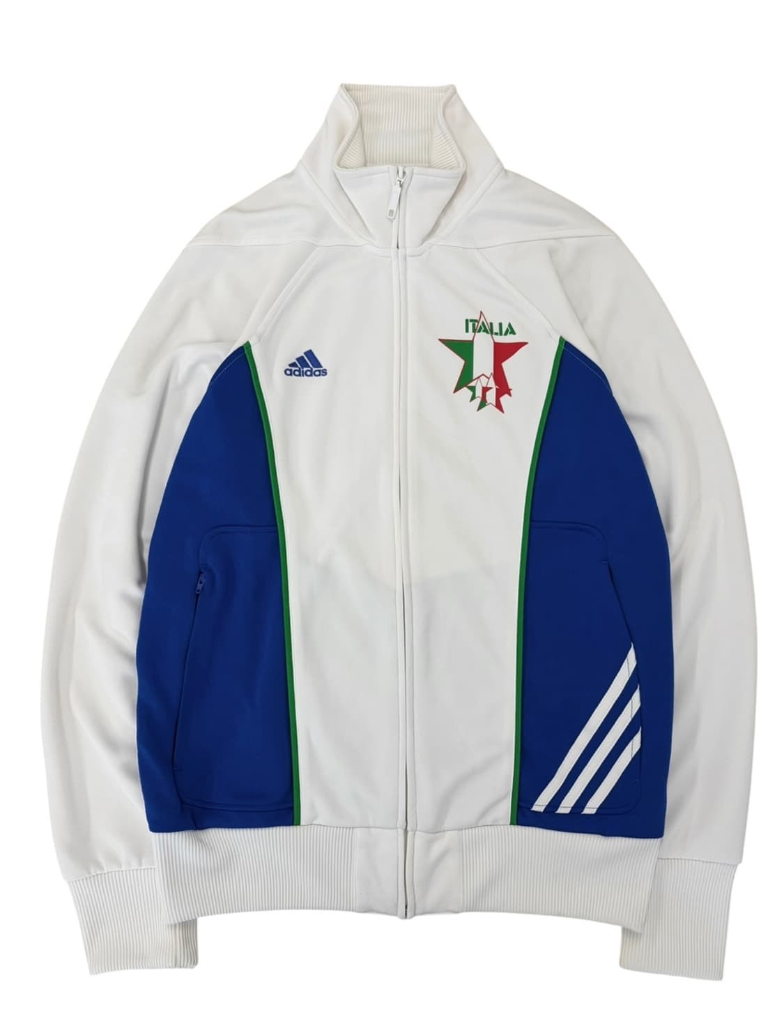아디다스 이탈리아 트랙탑 져지 화이트 (XL) 상품이미지1