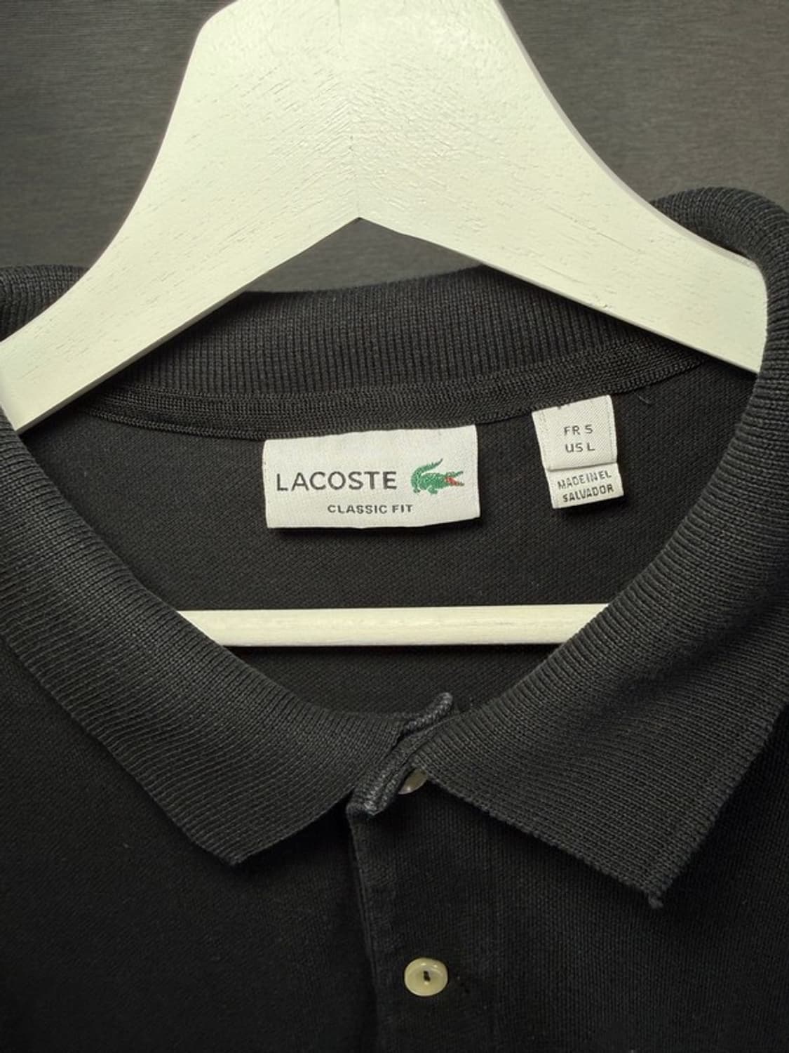LACOSTE 라코스테 카라티 블랙 L 상품이미지7