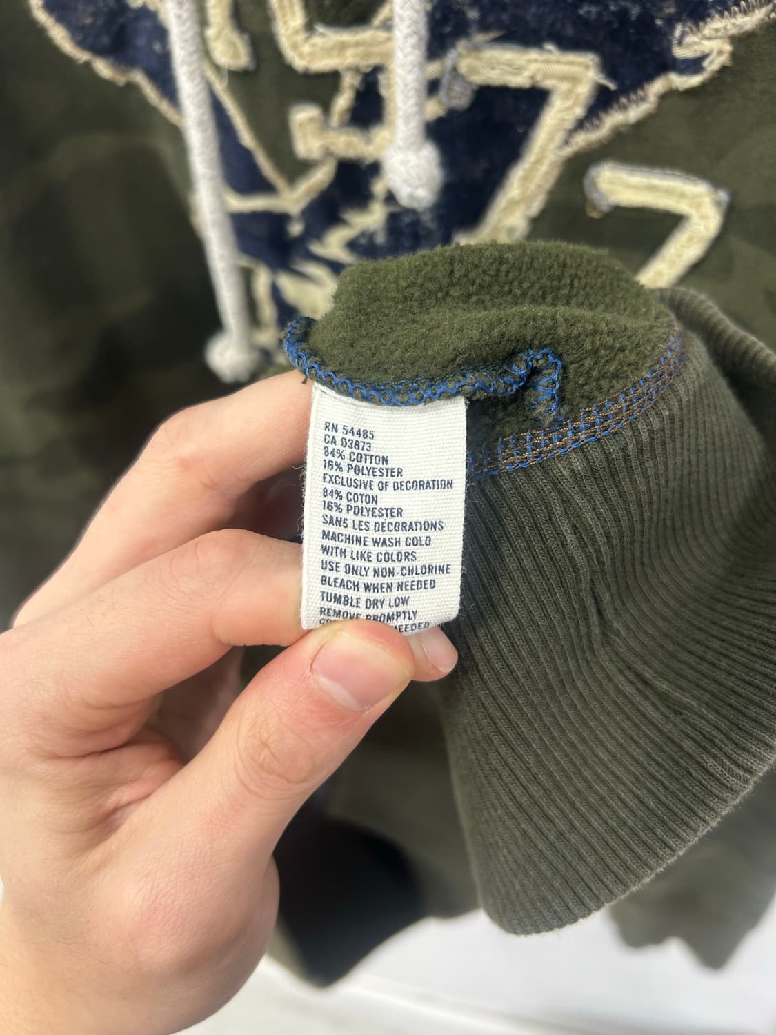 [AMERICAN EAGLE] 아메리칸 이글 카모 이글 후드티 상품이미지8