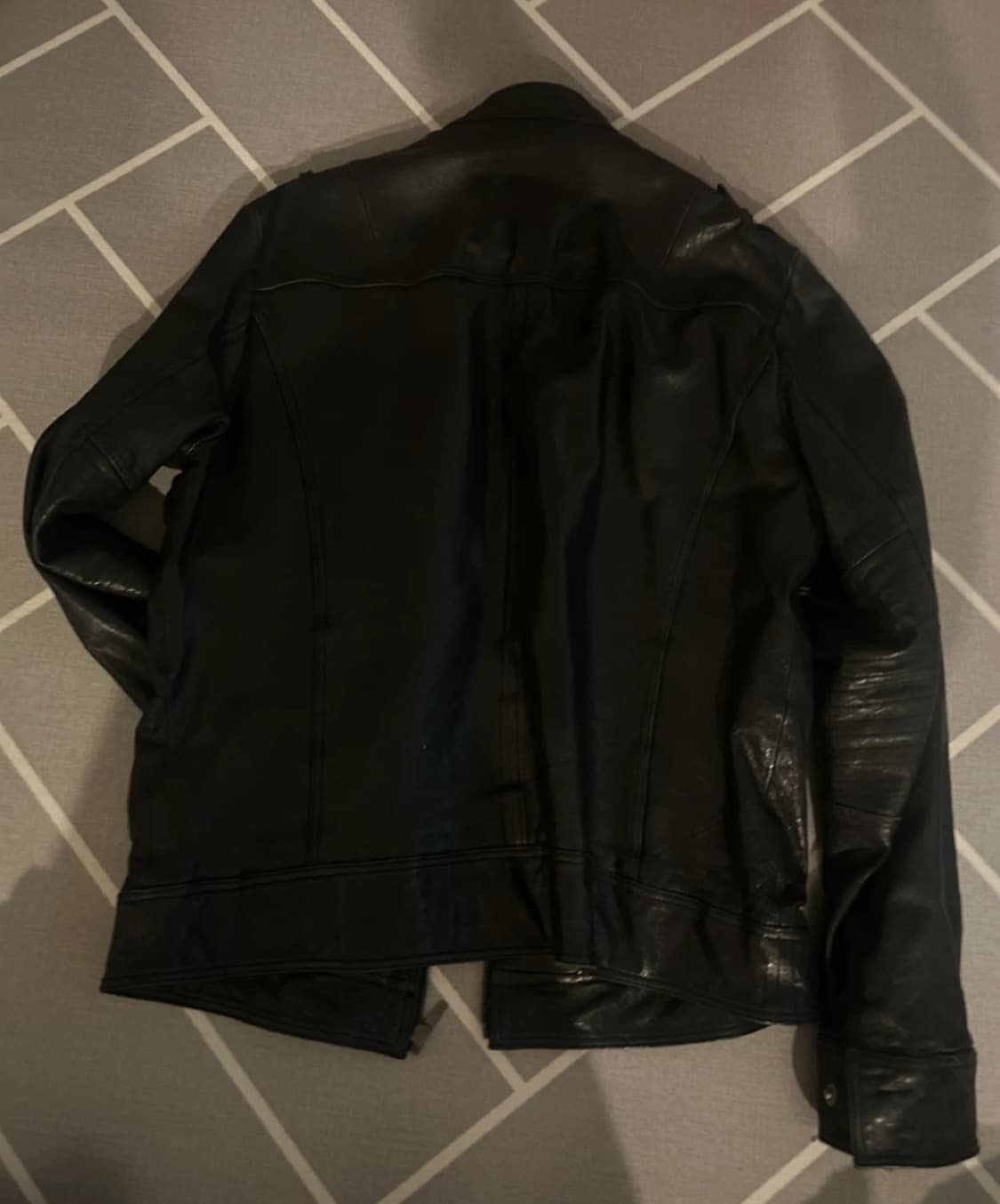 TATE London 블랙 가죽 자켓 100 상품이미지2