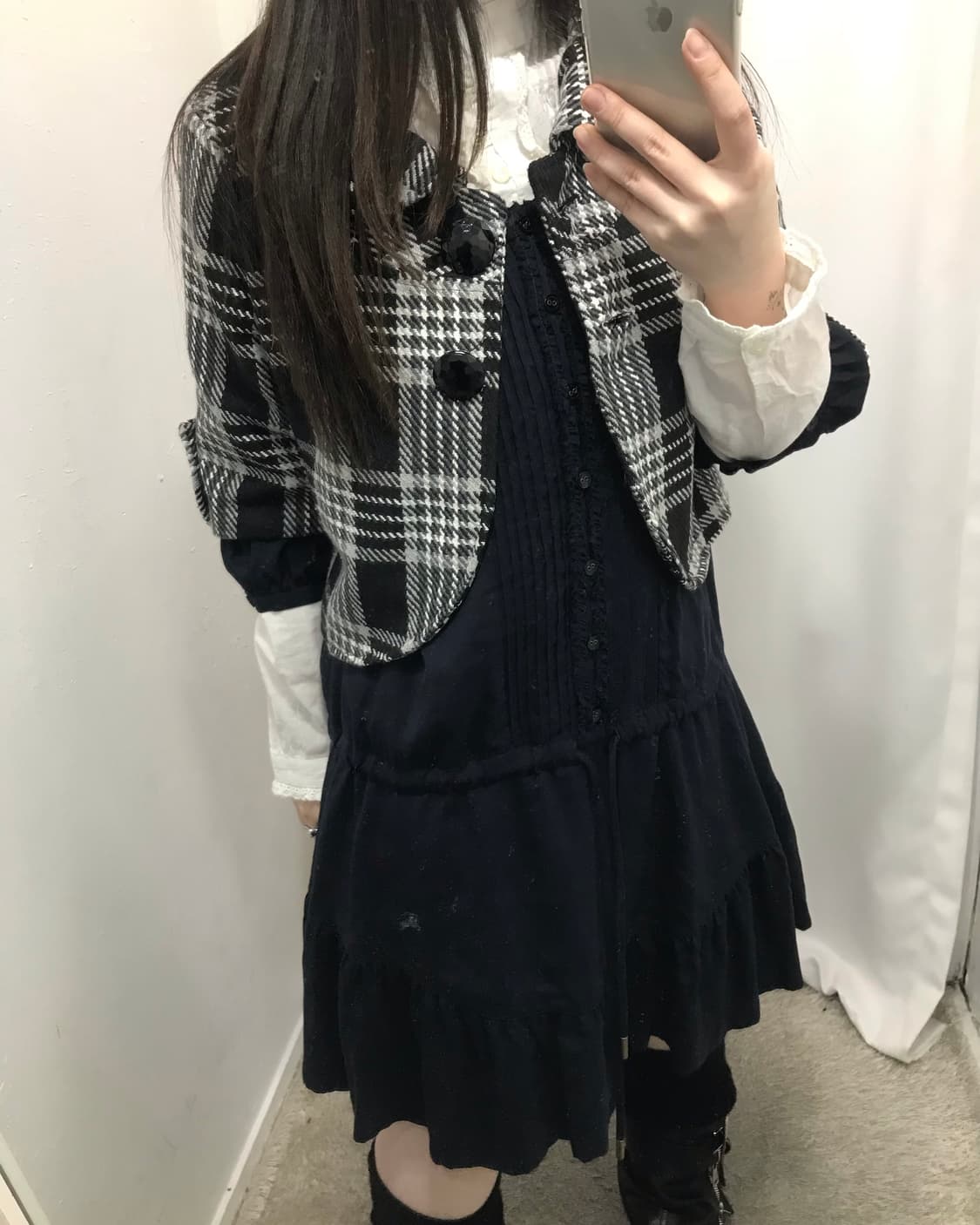 무채색 소녀 코디 세트 🖤 상품이미지4