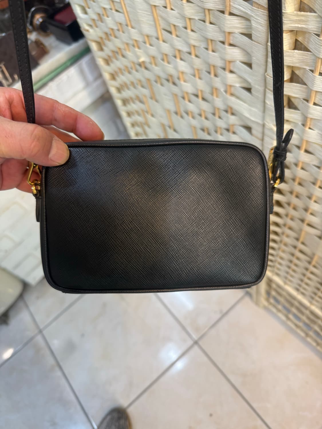 정품 프라다 사피아노 미니 크로스백 팝니다 상품이미지4