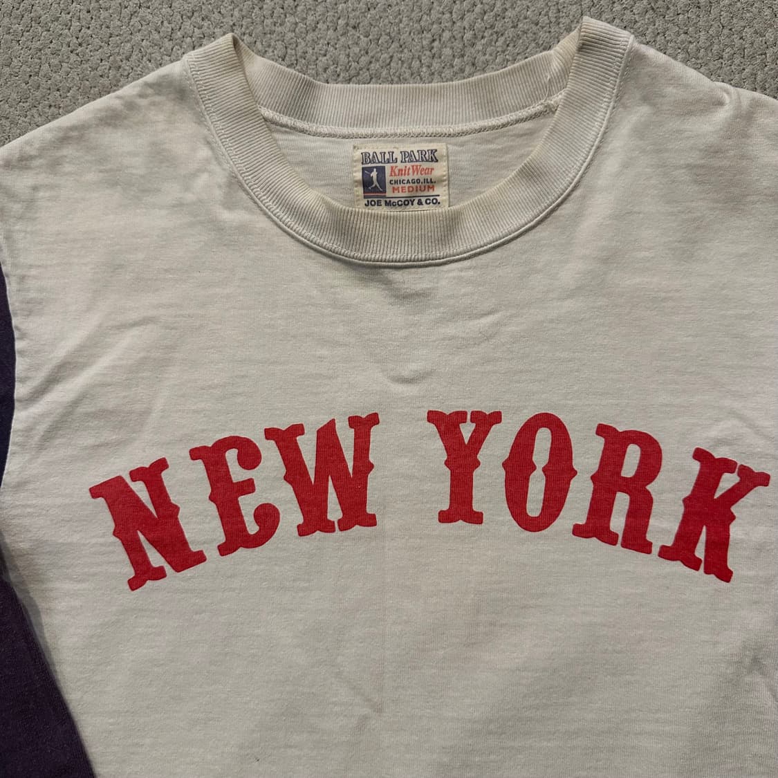 리얼 맥코이 7부 풋볼 티셔츠 상품이미지3