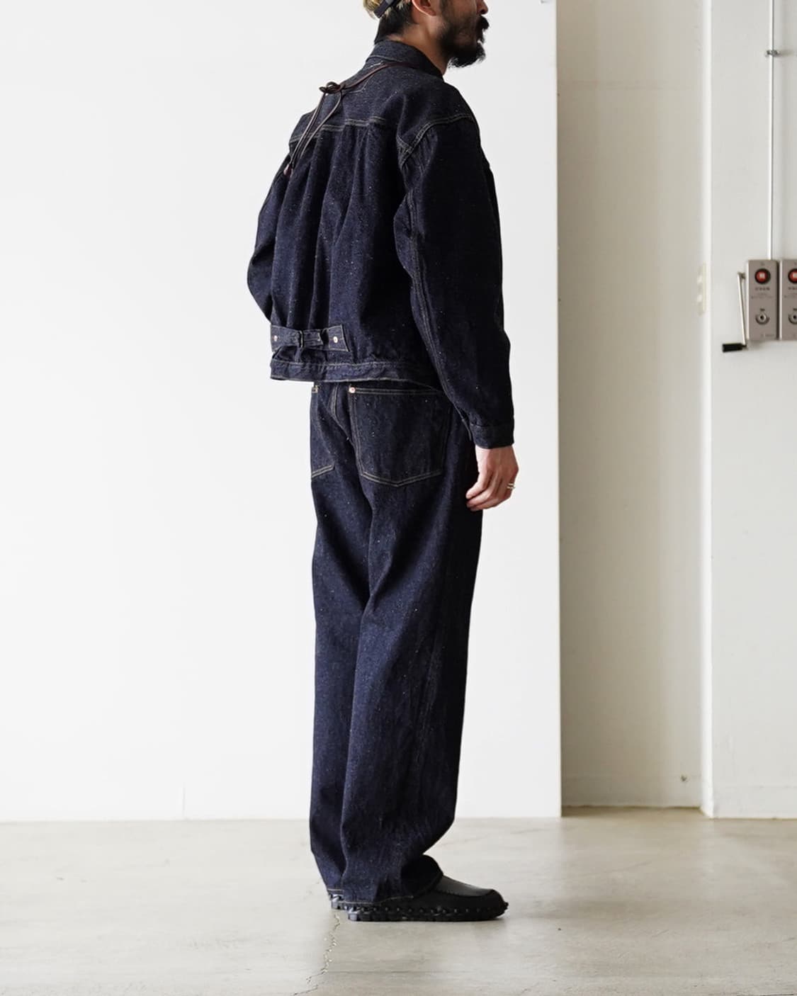 캡틴선샤인 데님 트러커1P 자켓 블랙원워시 4 상품이미지8