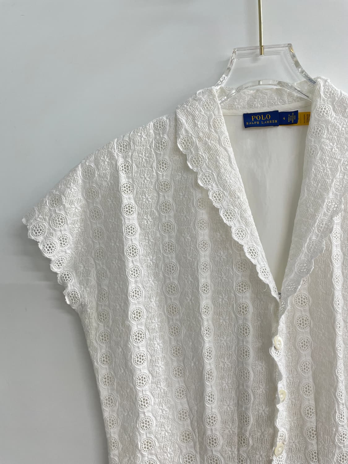 폴로 랄프로렌 펀칭 블라우스 상품이미지3