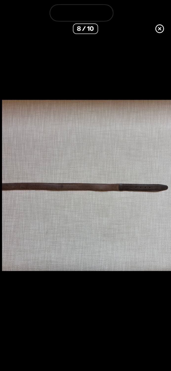 90s 아르헨티나 Full Grain Cowhide 솔브 버클 상품이미지8