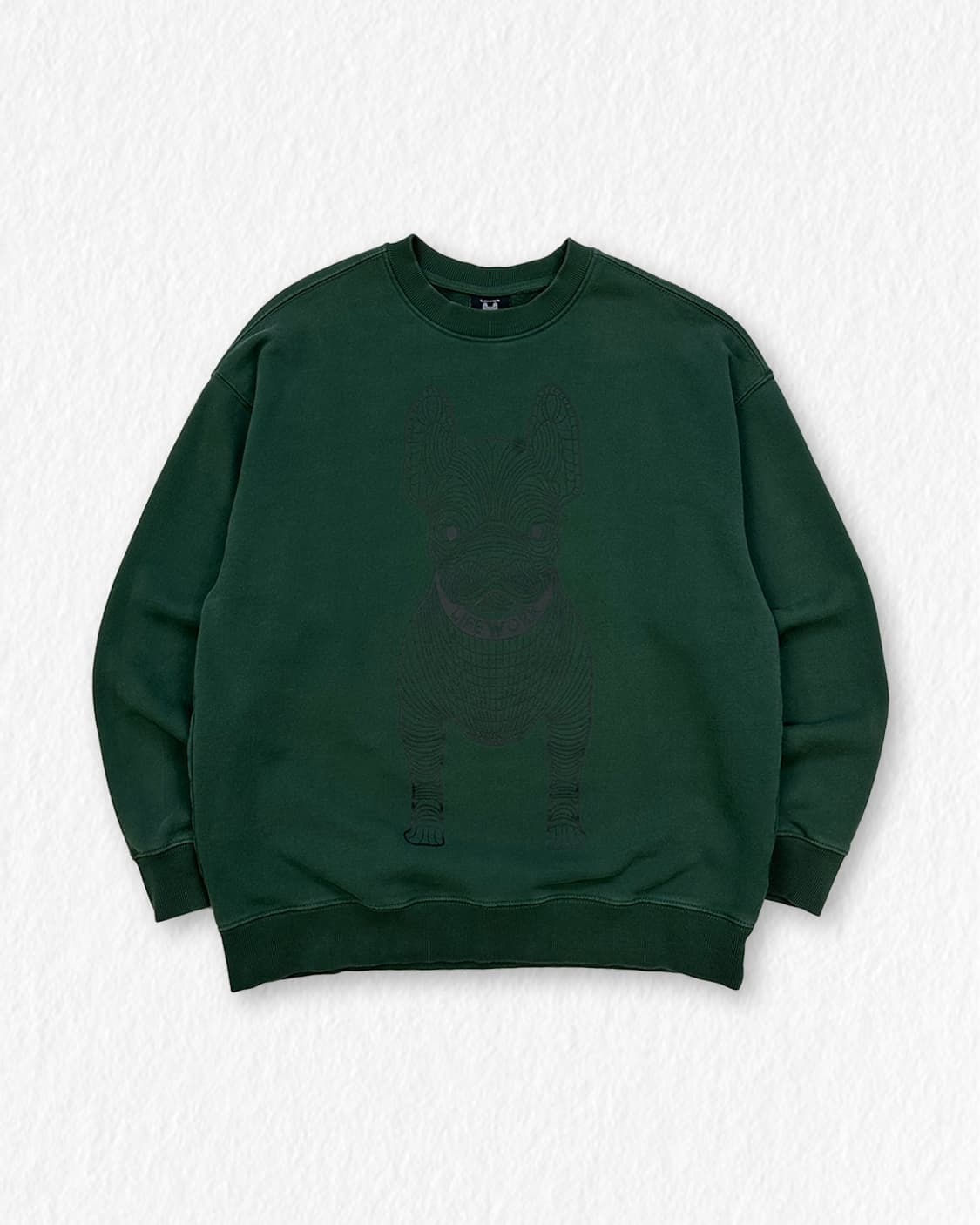 라이프워크 맨투맨 그린 상품이미지1