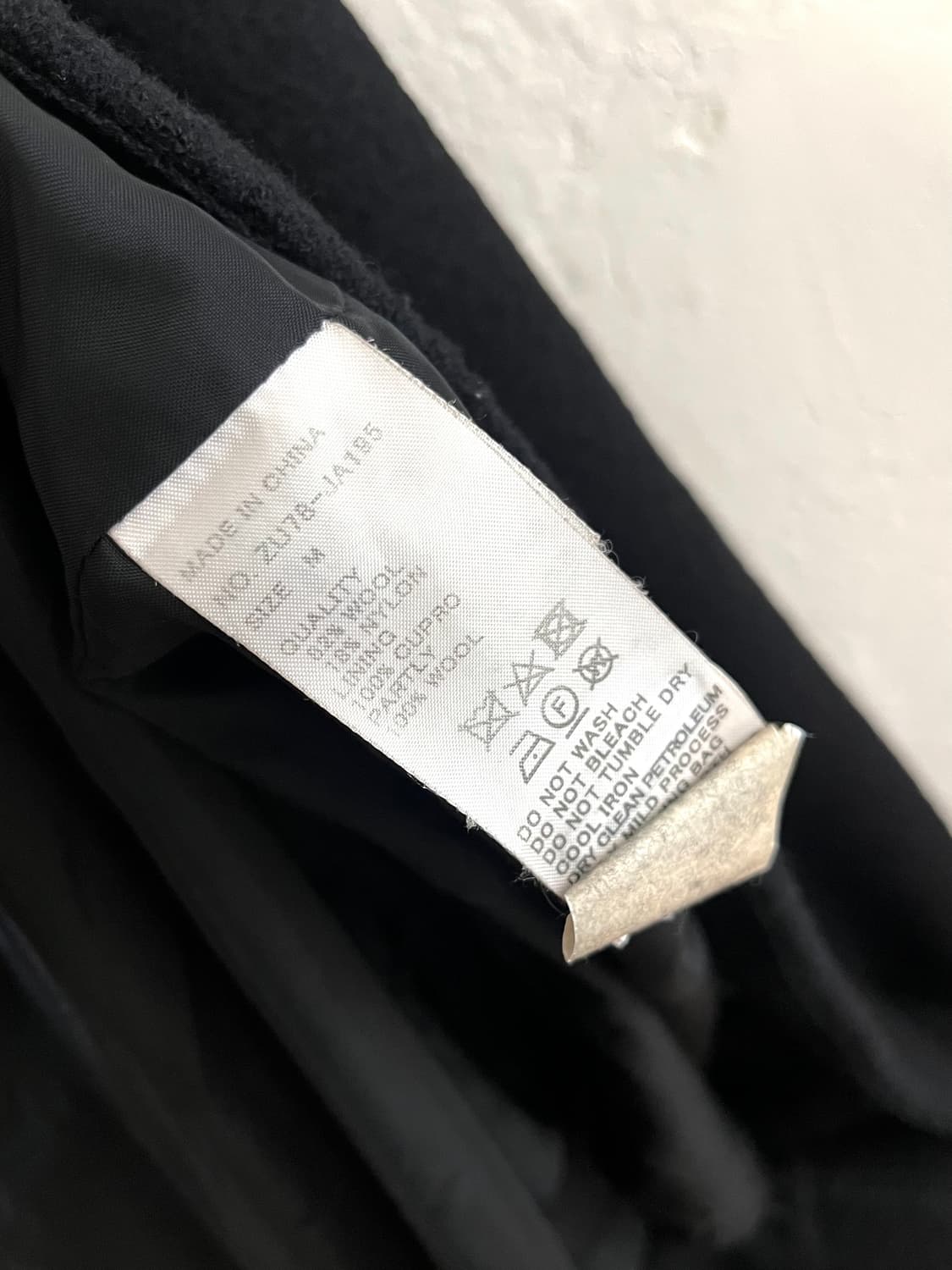 주카 2017AW 울 밀리터리 피쉬테일 코트 상품이미지8