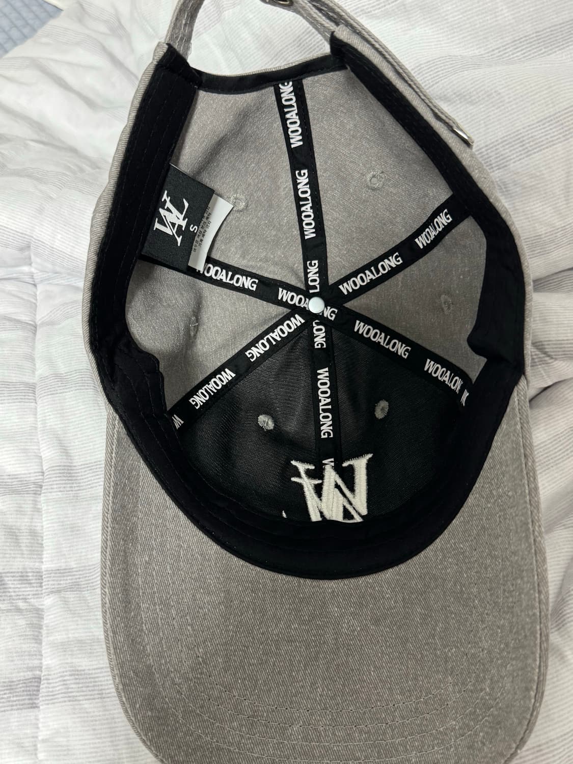 우알롱 볼캡 s 피그먼트 그레이 상품이미지5