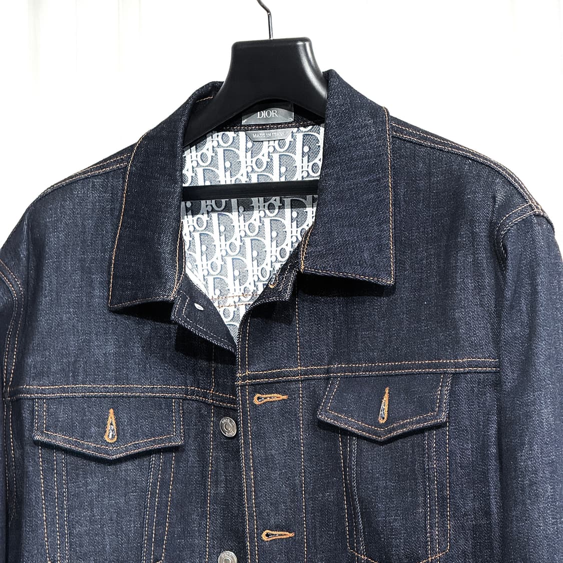 (54) 24FW 디올 오블리크 데님 청자켓 상품이미지4