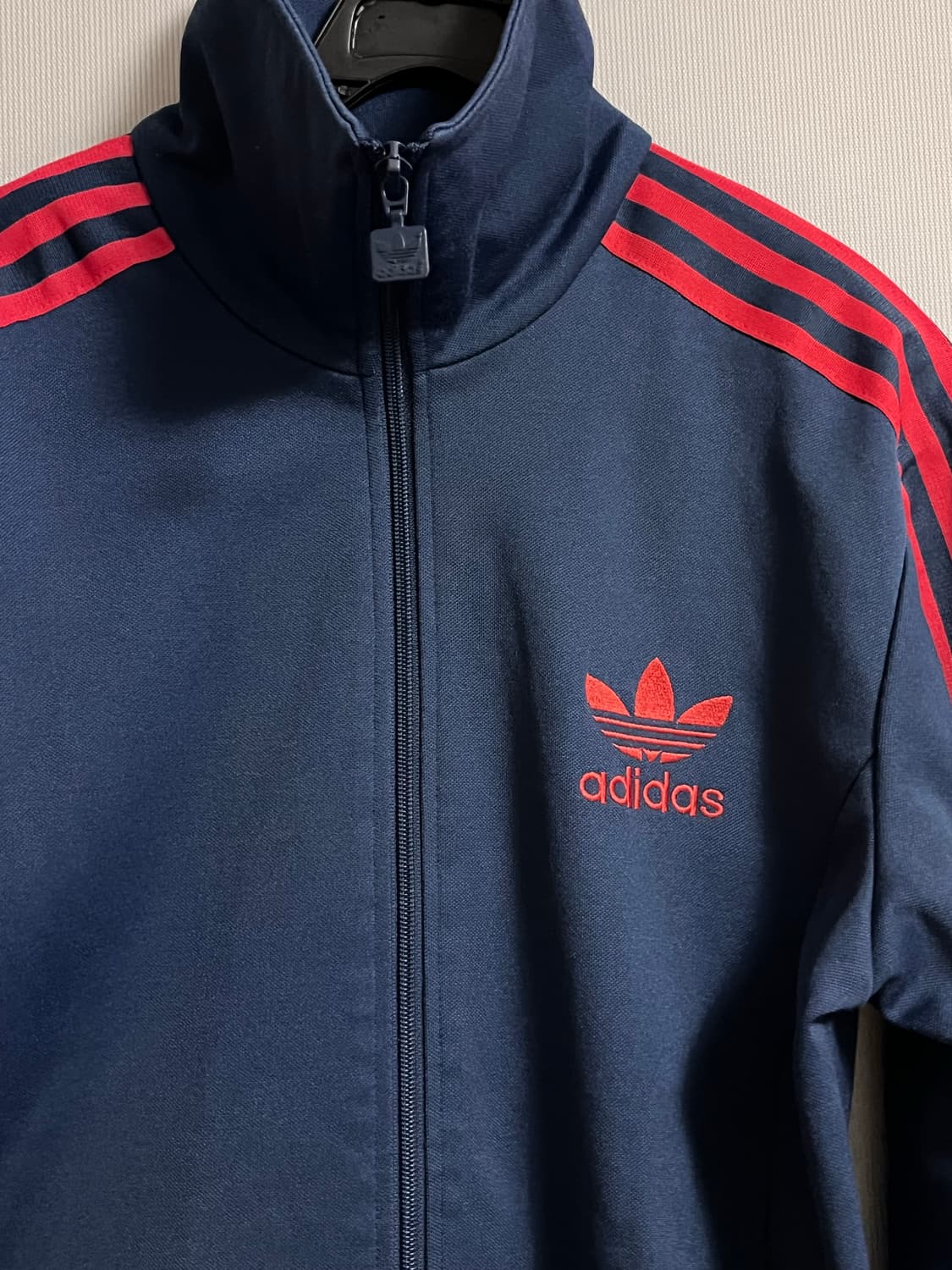 아디다스 유로파 네이비 레드 트랙탑 져지 100 상품이미지3