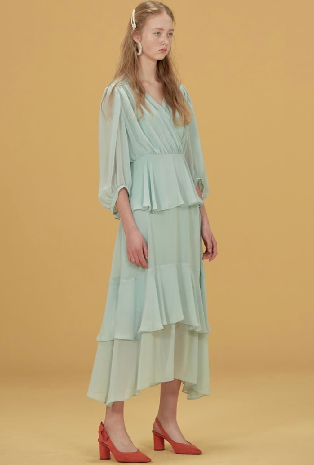 쟈니헤잇재즈 SHRRING FULL DRESS 상품이미지2