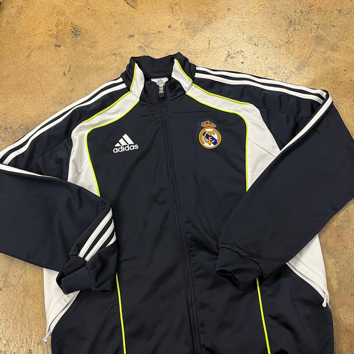 [정품/100] 아디다스 레알마드리드 트랙탑 져지 블랙 b16 상품이미지1