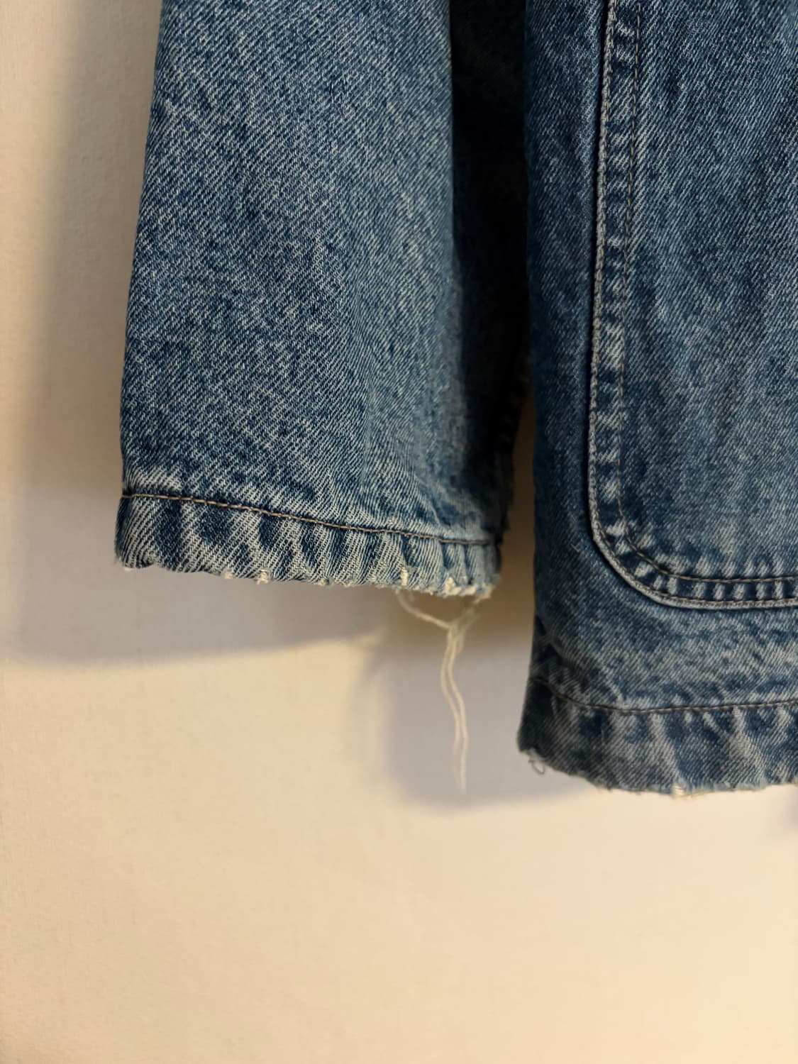 Vtg Dickies Blanket Denim Chore Jacket 상품이미지4