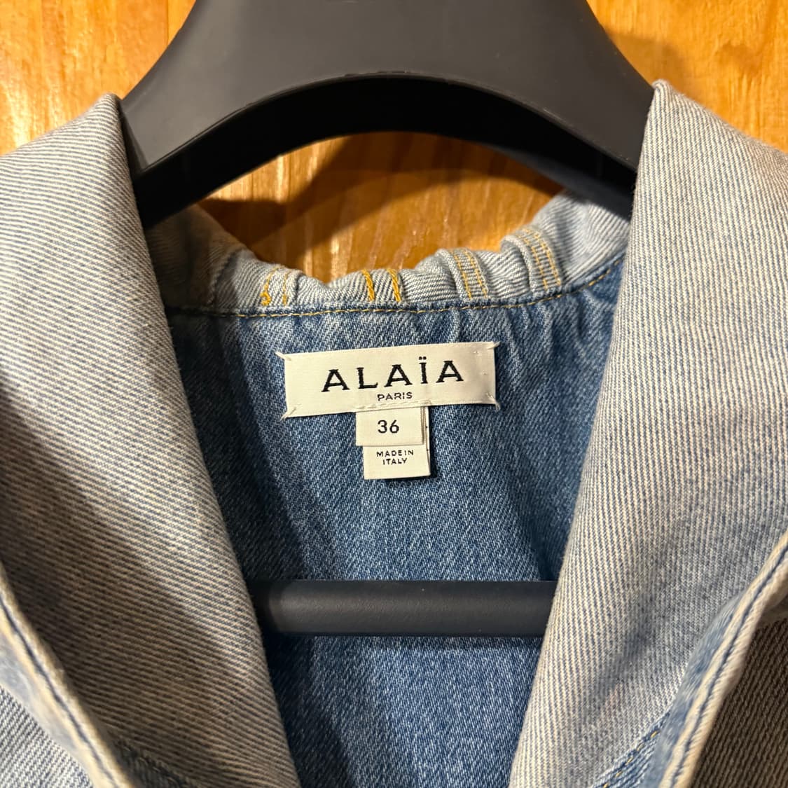 알라이아(ALAIA) 23 f/w 데님 청자켓  상품이미지7