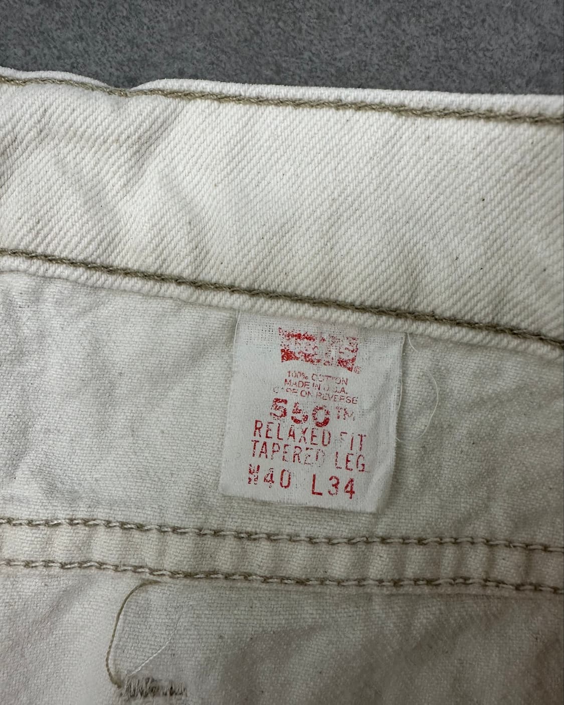 (허단48)90'S 리바이스 USA 550 오렌지탭-M2489 상품이미지5