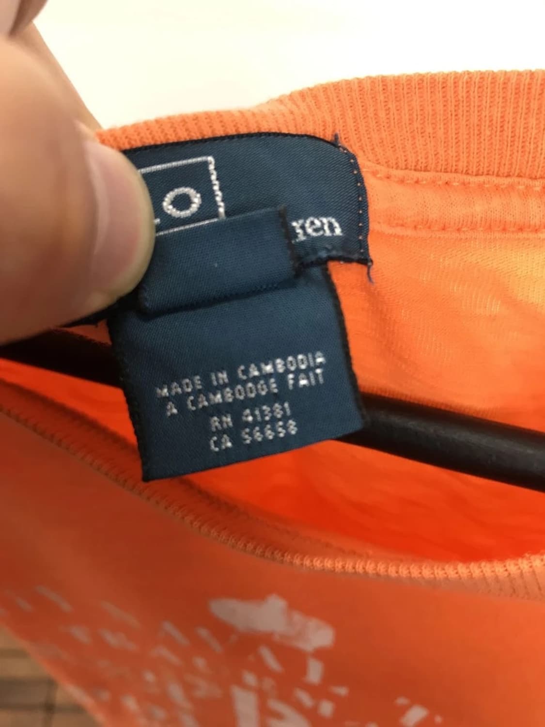 Polo Ralph Lauren Orange T-Shirt 상품이미지6