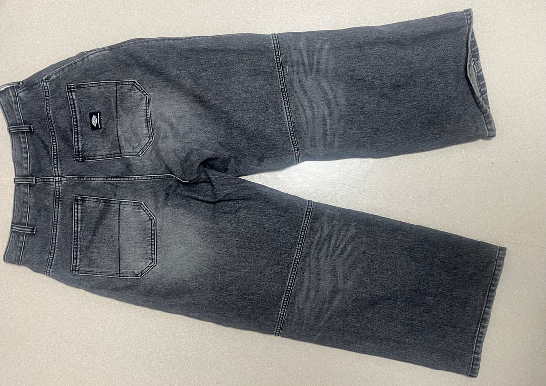 해칭룸x디키즈 스노우팬츠 워시드 블랙3 상품이미지2