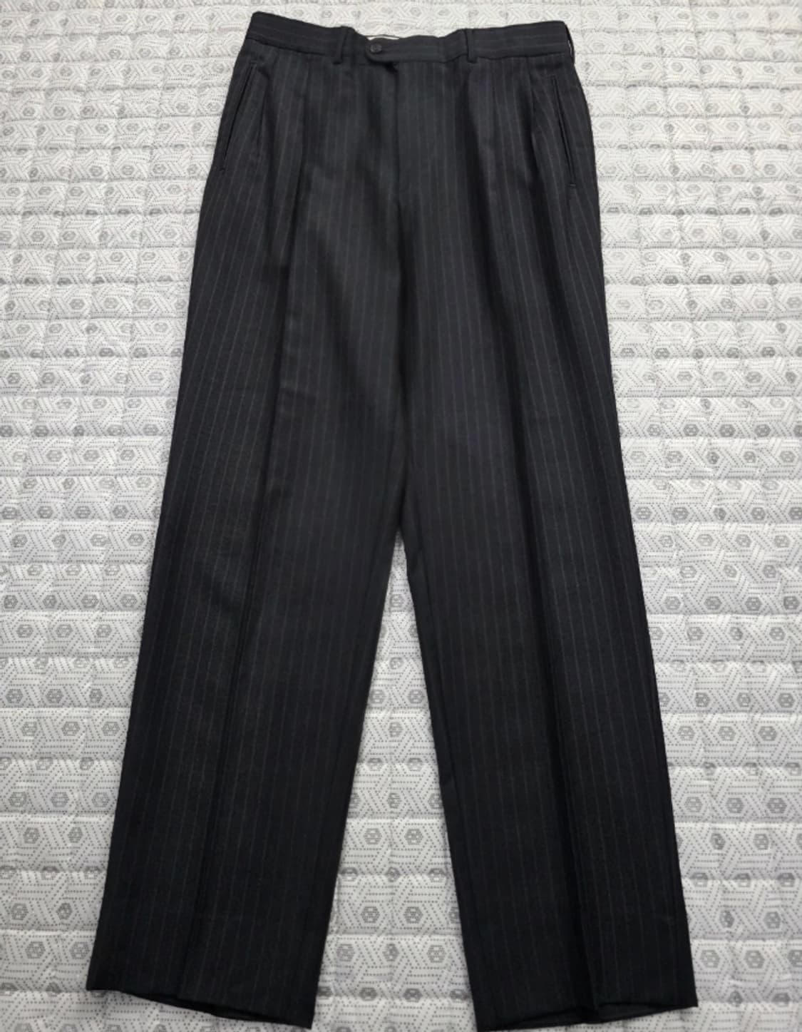 제냐 남성 스트라이프 정장 세트 ~50R 상품이미지5