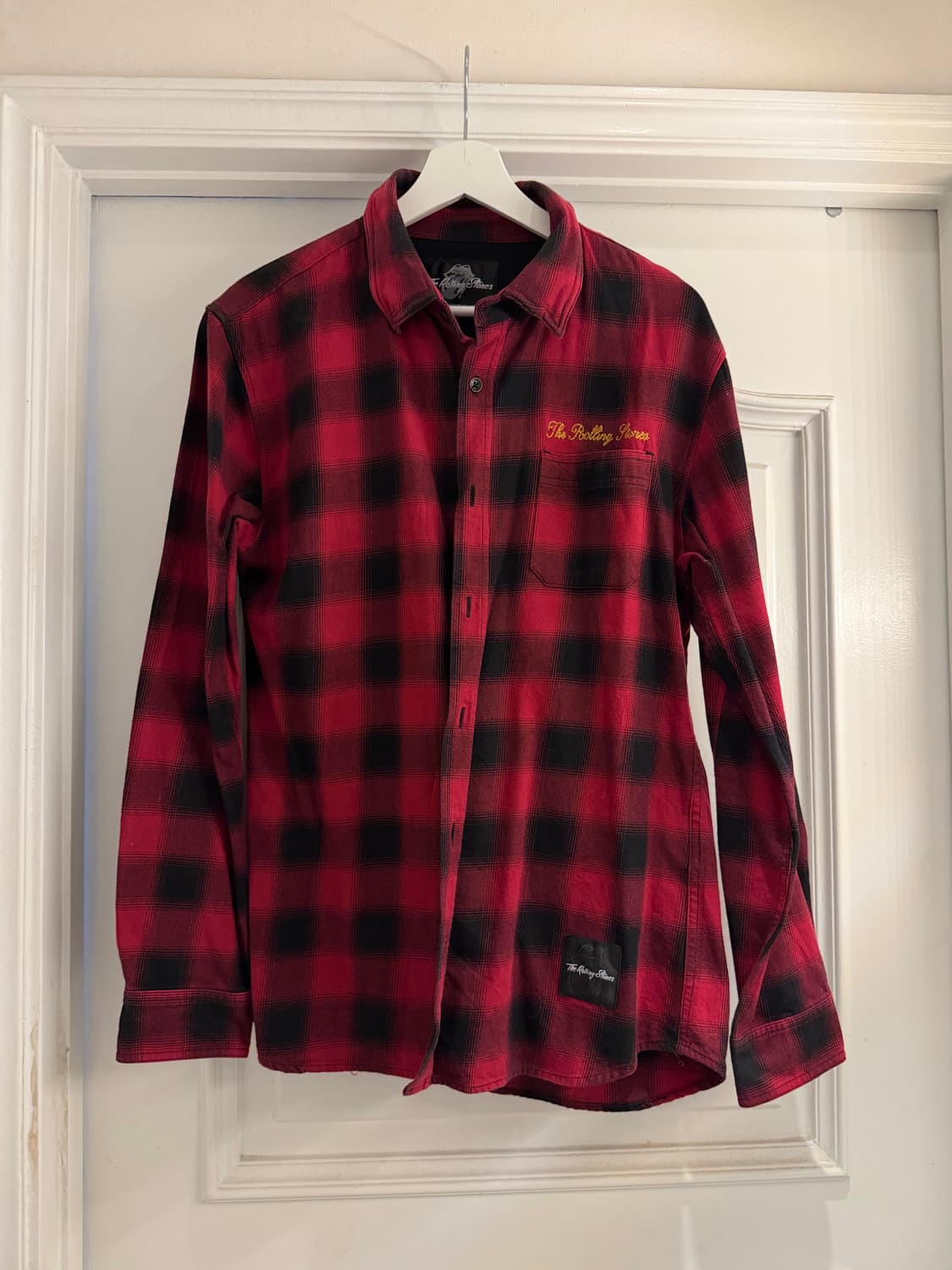 The Rolling Stones 체크 플란넬 셔츠 상품이미지1