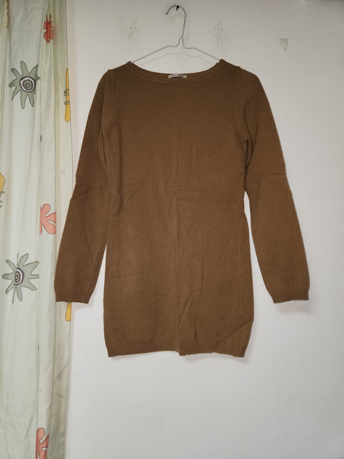 브라운 니트 초미니  원피스 S 상품이미지1